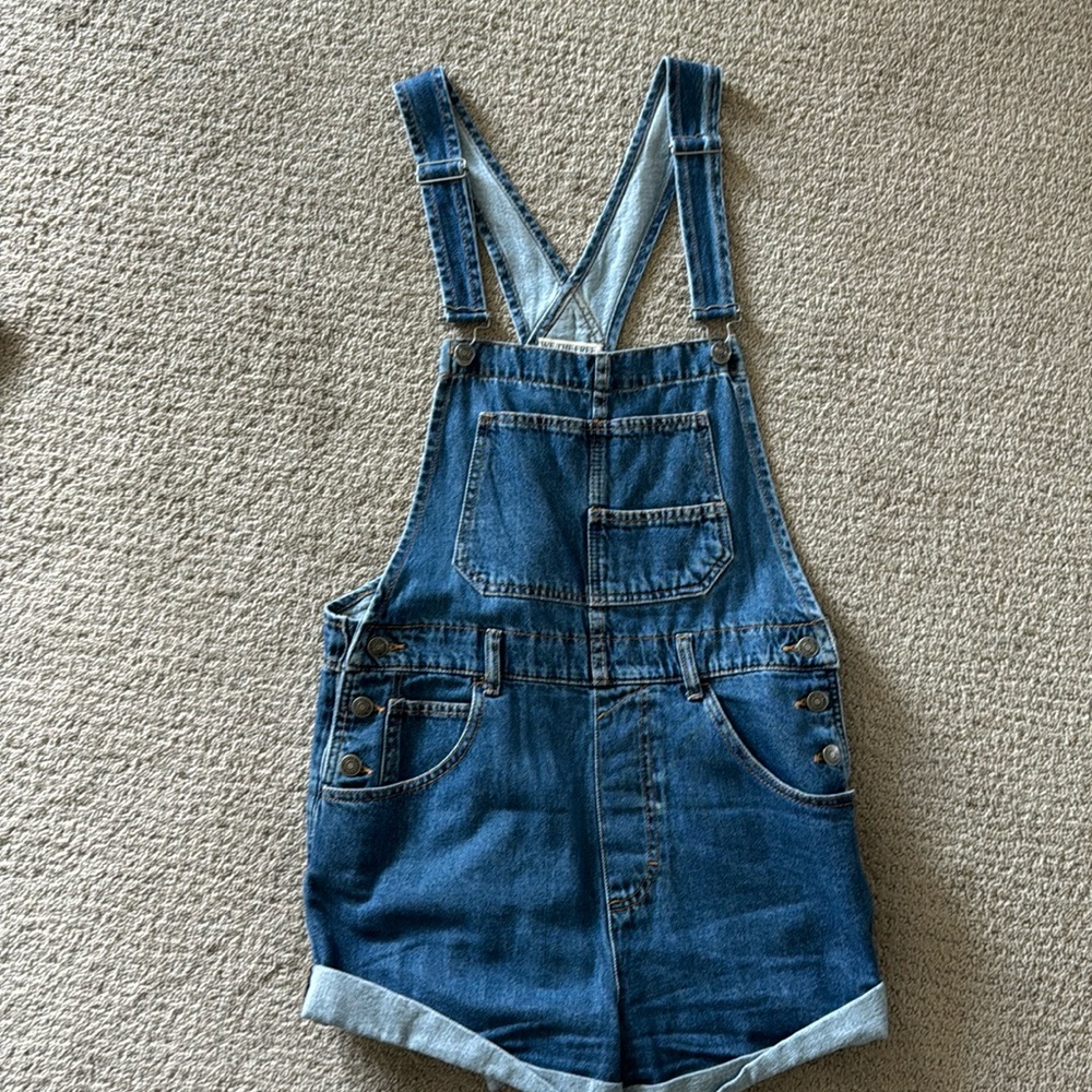 We The Free Ziggy Shortalls by Free People - LIKE NEW